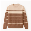 8111 - Sweater Escote Redondo Rayado TALLE ESPECIAL